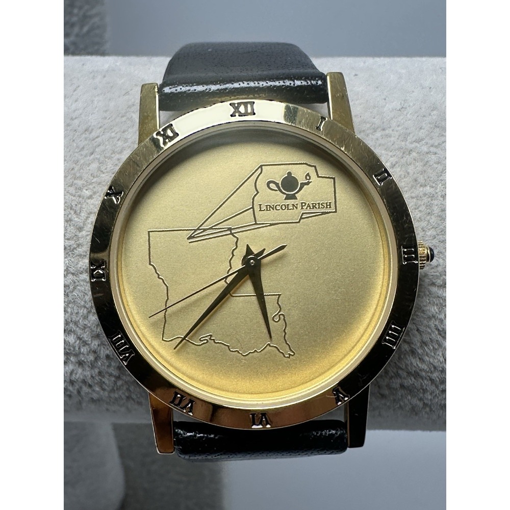 Image Lincoln Parish New Battery Rare Watch 33MM 8" S23